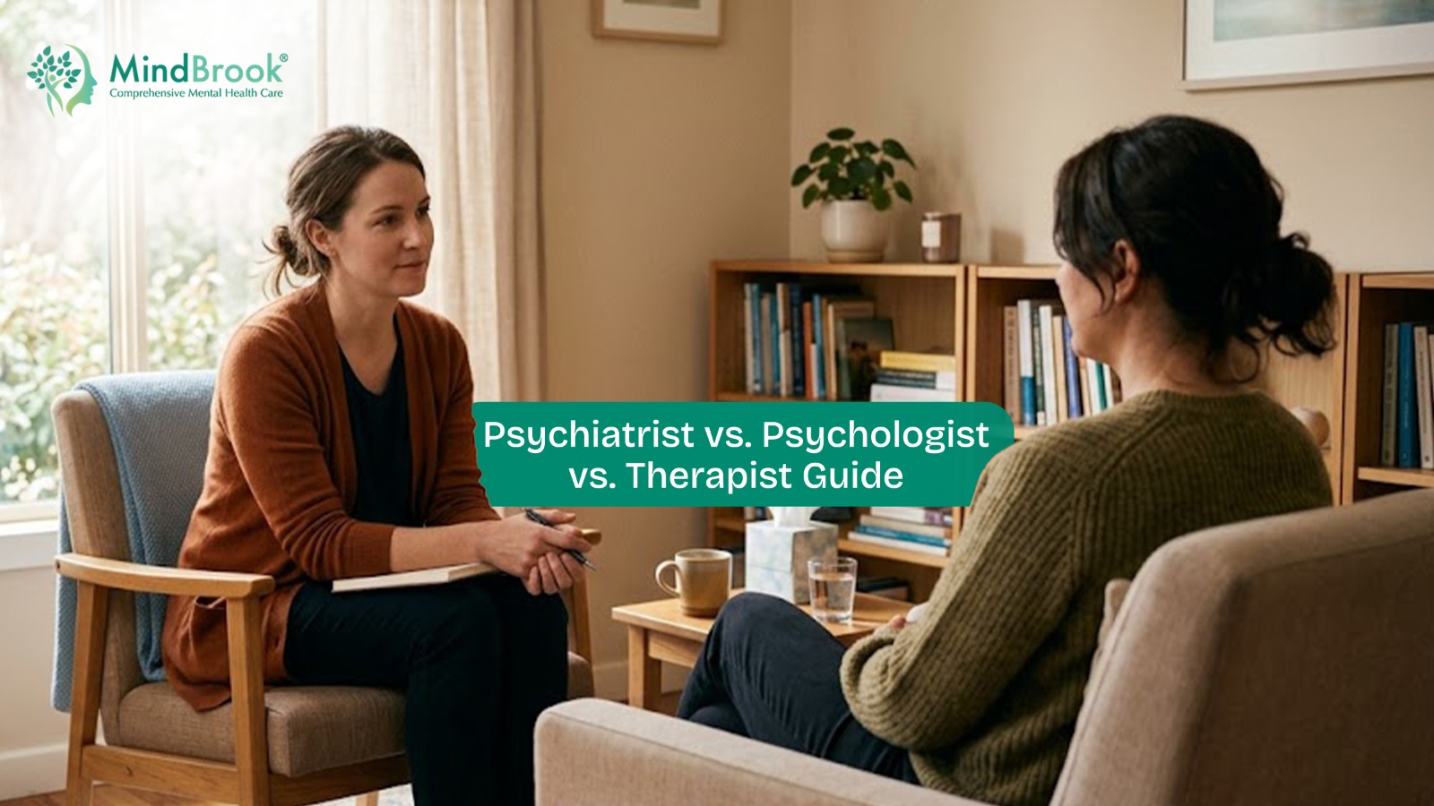 Psychiatrist vs psychologist vs therapist consultation in Tampa, FL
